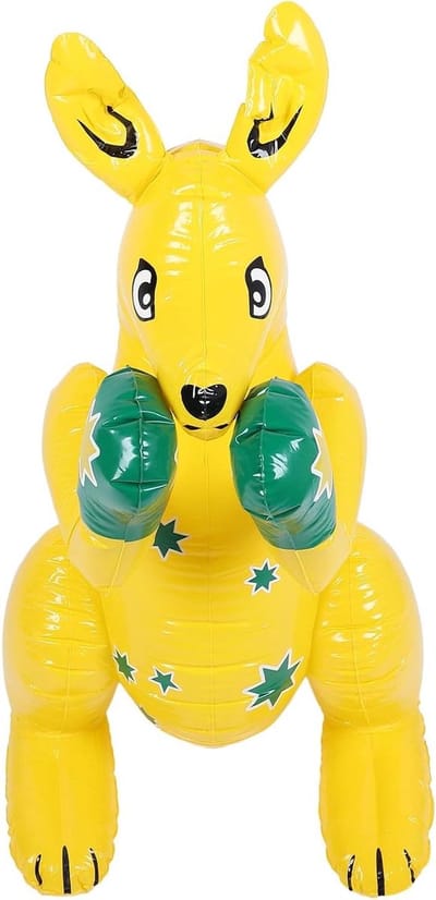Opblaasbaar Dier - Opblaasfiguur PVC - Decoratie Feest - Levensechte Cartoon Vorm - Diameter 35 cm - Multicolor
