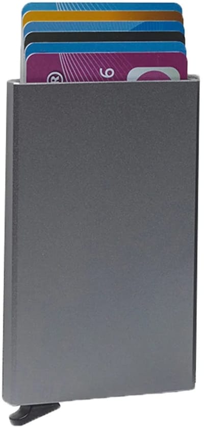 The Chesterfield Brand - Aluminium Pasjeshouder Zilver