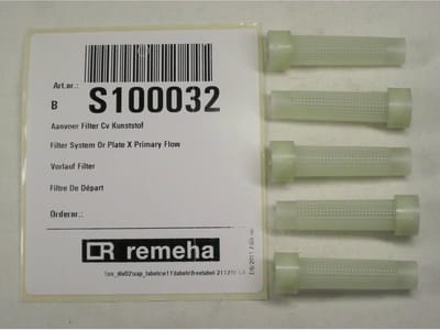 Remeha Tzerra aanvoerfilter cv kunststof S100032 (4 stuks)