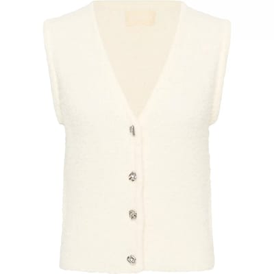 Mouwloze fleece voor dames Soaked in Luxury Damali