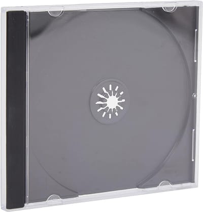 25 Stuks Zwarte Single CD Jewel Cases - Standaard CD Hoesjes
