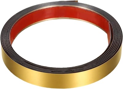 Decoratieve Mouldings van RVS, Zelfklevend en Waterdicht voor Randbescherming en Meubeldecoratie, 5 m x
