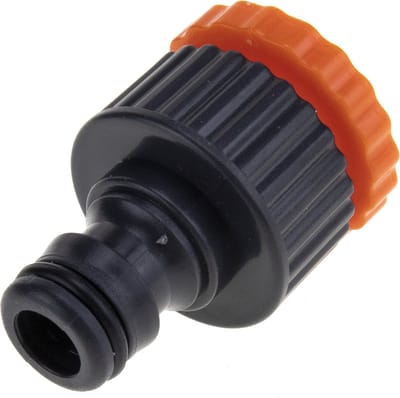 PrimeMatik - Snelkoppeling met 1/2" en 3/4" binnendraad voor slang