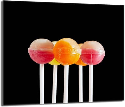 TMK ArtDeko - Serre - Glasplaat Beschermer - 60x52 cm - Lizaki - Veelkleurig