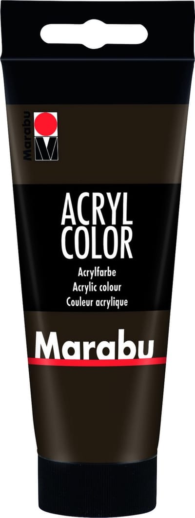 Acrylcolor 100 ML - Donkerbruin