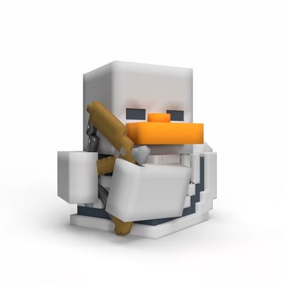 Numskull Minecraft Tubbz PVC Figure Skeleton 1st Edition 10 cm Mini-Figuur