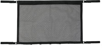 Allecto - Auto Plafond Cargo Net Pocket - Hengel Opbergtas - Ruimtebesparend - Zwart - Mesh Dak Organizer - Geschikt voor Auto's