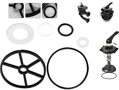 Onderdelen voor zwembadzandfilter Spider Seal Kit geschikt voor - Hayward Vario Flo 2" Multipoort Vervangende Klep Past op Hayward 1 1/2" Kit SP0710 SP0710X SP0711 SP0712