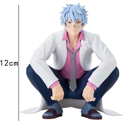 En Stock Original BANDAI BANPRESTO GINTAMA Sakata Gintoki PVC Figurine Anime Figurine d'Action Modèle Jouets Cadeau de Noël