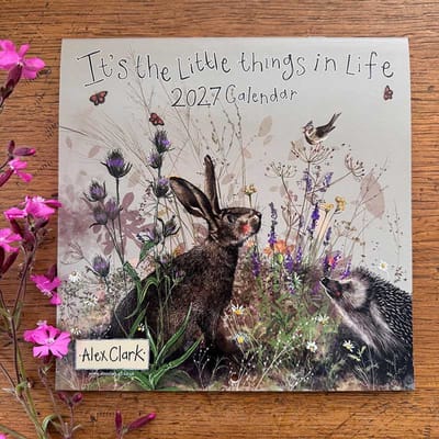 Alex Clark Calender 2027 The little things in life ~ Kalender 2027 Dieren