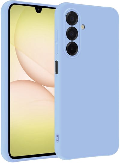 Hoesje - Geschikt voor Samsung Galaxy A17 - Sterk & Shockproof - Hoes Cover - Siliconen Case - Telefoonhoesjes - Lichtblauw