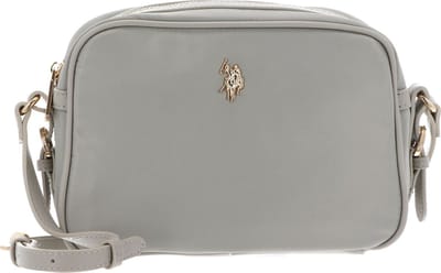 U.S. POLO ASSN. Schoudertas Houston Crossbody Bag Light Grey Lichtgrijs
