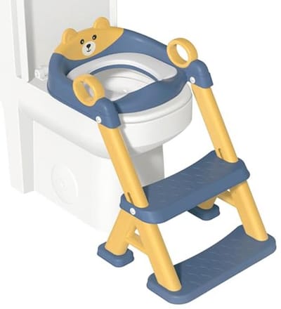 Zindelijkheidstraining Toiletbril voor Peuters - Verstelbare 2-in-1 Zitjes met Antislip Handvatten en Zacht Kussen