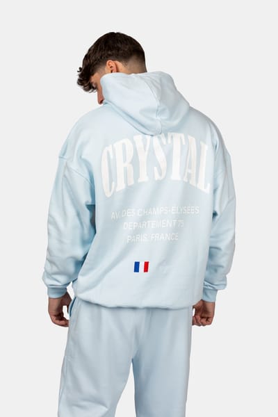 Crystal Paris Oversized hoodie Champs