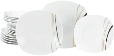 CLVP® Serviesset 6 Persoons - Serviessets - Bordenset - Chique Bordenset - Porselein