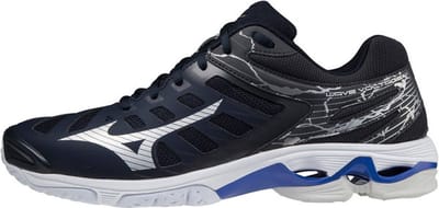 Mizuno Wave Voltage - Sportschoenen - Volleybal - Indoor - wit/blauw