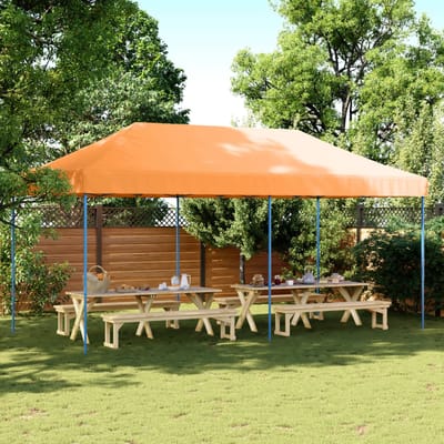 vidaXL - Partytent - inklapbaar - pop-up - 580x292x315 - cm - oranje