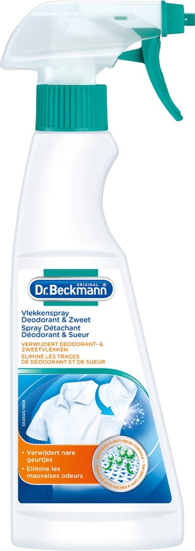x6 Dr. Beckmann Vlekkenspray Deo & zweet