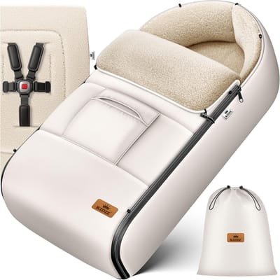 Warm Voetenzak voor Kinderwagen en Autostoel - Universeel en Wasbaar