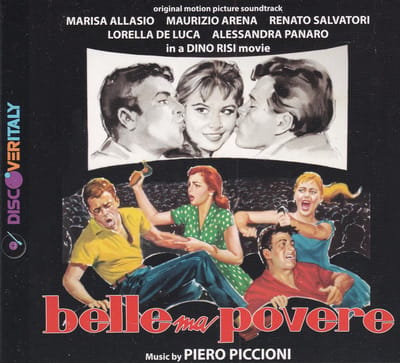 CD PIERO PICCIONI - Belle Ma Povere  DPDM014 Digitmovies 2014 Italië Soundtracks & Musicals Gebruikt beige
