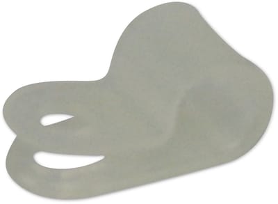 KSS Kabelklem Polyamide 6.6, Naturel, Bundel-Ø 6,35, Bevestigingsgat 4,6, 1 stuk