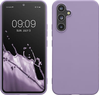 kwmobile telefoonhoesje geschikt voor Samsung Galaxy A54 5G - Hoesje voor smartphone - Back cover in violet lila