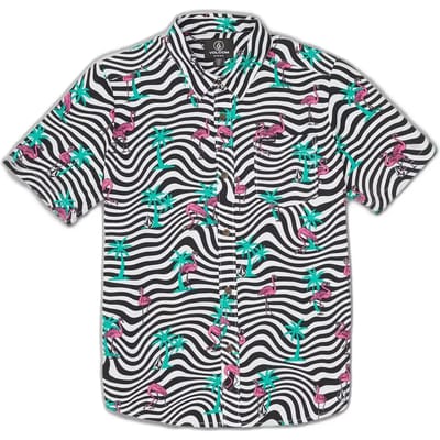 Kinderhemd Volcom Flamingbros SS