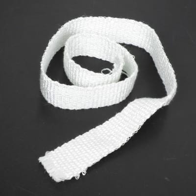 50x3mm x 1 meter witte hittebeschermende tape voor motoruitlaten