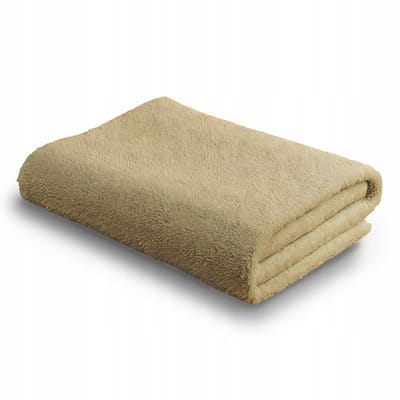 Beige Katoenen Handdoek 50x90cm - Zacht & Absorberend
