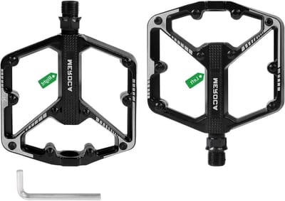 Duurzame en lichte mountainbike pedalen met antislip, ideaal voor off-road fietsen en sportieve ritten