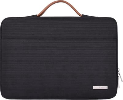 Laptophoes 13.3 Inch Handvat - Laptop Sleeve – Zwart