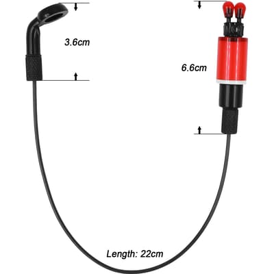 Karpervissen Swinger Fishing Beetindicator voor Beetverklikker Karpervissen Tool roze