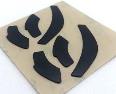 Muisschaatsen Voeten - Glijders Set - Soepeler Gamen - PTEF Materiaal - 2 Sets - Wit