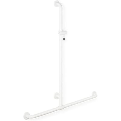 HEWI series 477/801 shower handrail with sliding shower rail 801.35B410 99
