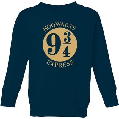 Harry Potter Platform Kids' Sweatshirt - Navy - 98/104 (3-4 jaar)