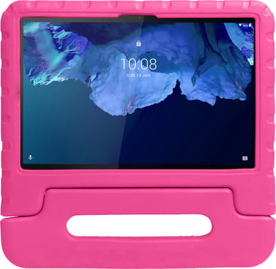 Hoesje - Geschikt voor Lenovo Tab P11 Plus - Kinderhoes Shockproof Bumper - Kidsproof Case - Tablet Hoes - Kinder Hoes Cover - Roze