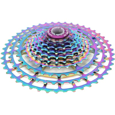 ZTTO 10 Speed Vliegwiel 11?46T Cassette Hollow Fiets Kleurrijk Vrijloopwiel voor Mountainbike Accessoire blue