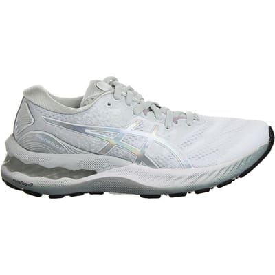 Asics Gel-Nimbus 23 Platina Dames Wit Hardlooptrainers