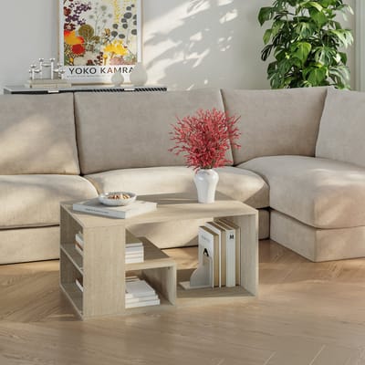 Salontafel Antaa 80x50x40 cm travertin [en.casa]