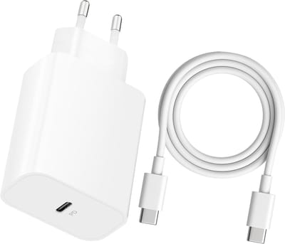 USB-C Snellader 20W – Oplader - Wit
