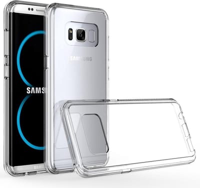 BMAX TPU hard case hoesje geschikt voor Samsung Galaxy S8 Plus / Hard cover - Transparant