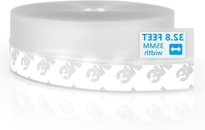 10 meter lange silicone deurstrip voor tochtwering, geluidsisolatie en insectenwering, zelfklevend en eenvoudig te installeren