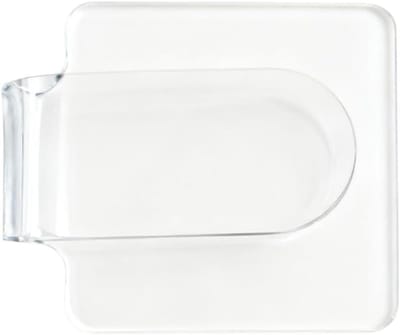 Duidelijke Acryl Make-up Mengtray – Professioneel Palet voor Foundation, Cosmetica en Nail Art Accessoires