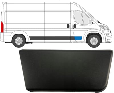 Voordeur sierlijst voor Opel Movano 2021- / Rechts