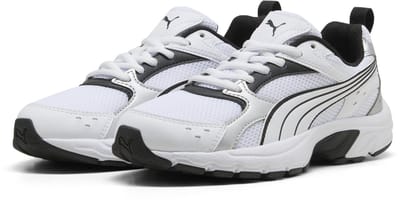 PUMA Milenio Tech LT Jr Unisex Sneakers - Puma White-Puma Black