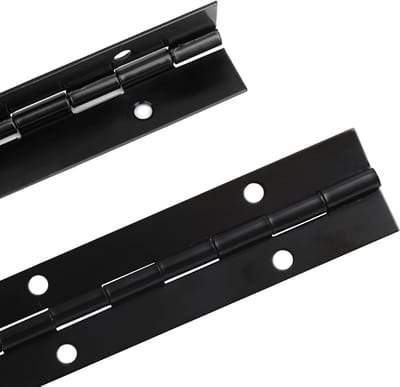 Piano Scharnier Set van 4 - 6 Inch Rvs Heavy Duty Scharnieren voor Kastdeuren, Vensters en Boten met 24 Schroeven