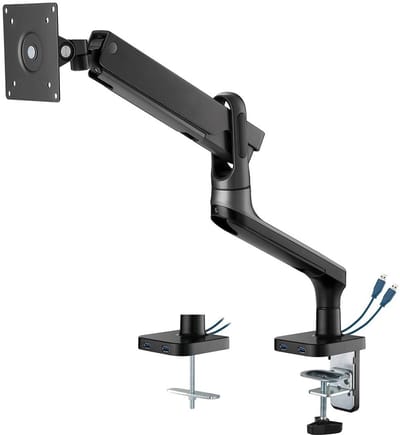 My Wall bureaubeugel voor monitoren tot 32 inch / interactief / 2 USB poorten / zwart