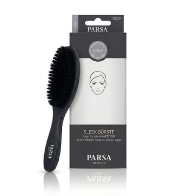 Dailygoods- Haarborstel Sleek - Antiklit - Stylingborstel - Varkenshaar - Berkenhout - Glanzend en verzorgend