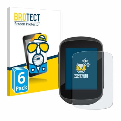 BROTECT - Screenprotector voor Garmin Edge 130 Plus - Folie Beschermfolie matte 6 Stuks