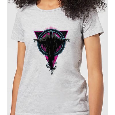 Harry Potter Dementor Neon dames t-shirt - Grijs - 5XL
